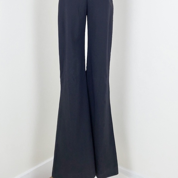 Y2K Rhinestone Flared Jumpsuit Spaghetti Straps Square neckline bell bottoms - Picture 14 of 16